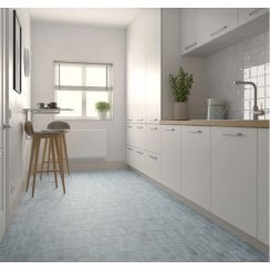Coco Blue Grass Matt 5cm x 15cm Wall Tile & Floor Tile