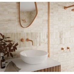 Coco Canvas Matt 5cm x 15cm Wall & Floor Tile