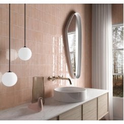 Coco Orchard Pink Matt 5cm x 15cm Wall & Floor Tile