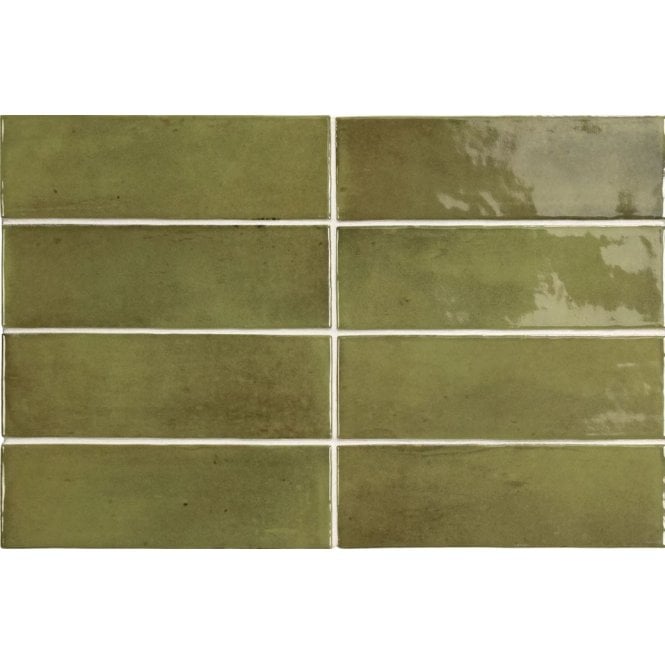 Coco Verd 5cm x 15cm Wall Tile