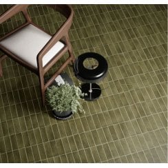 Coco Verd Matt 5cm x 15cm Wall & Floor Tile