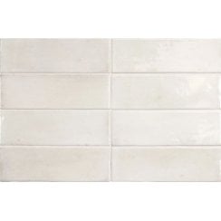 Coco White 5cm x 15cm Wall Tile