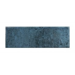 Como Blue 10cm x 30cm Wall Tile