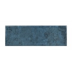 Como Blue 10cm x 30cm Wall Tile