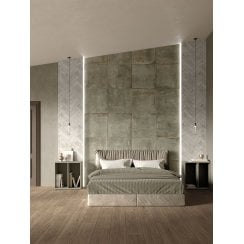 Concrete Olive 60cm x 120cm Wall and Floor Tile