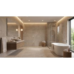 Coralstone Buff Brown 60cm x 90cm Wall & Floor Tile