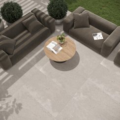 Coralstone Camel Brown 60cm x 120cm 2cm Slab Tile