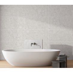 Cosy Snow White Polished 60cm x 120cm Wall and Floor Tile