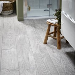 Cotage Wood-Effect Grey 20cm x 120cm Wall and Floor Tile