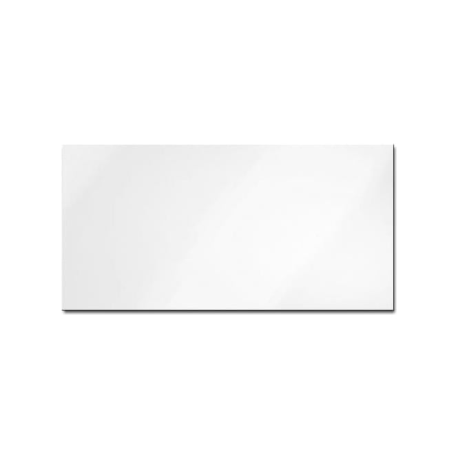 Cotton White Gloss Ceramic 30cm x 60cm Wall Tile 