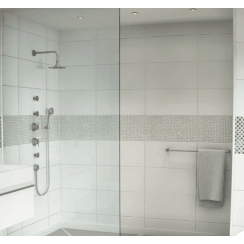 Cotton White Matt Ceramic 30cm x 60cm Wall Tile