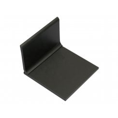 Cove Base Sit on Black 9.6cm x 14.6cm Floor Tile