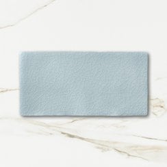 Crackle Glaze Belgravia Blue 7.5cm x 15cm Wall Tile