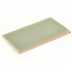 Crackle Glaze Sage 7.5cm x 15cm Wall Tile