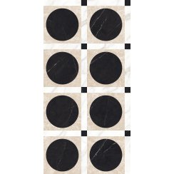 Creme Noir Decor 60cm x 120cm Wall & Floor Tile