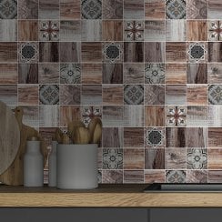 Crystal Art Warm 30cm x 30cm Mosaic Tile