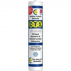 CT1 Clear Sealant and Construction Adhesive 290ml