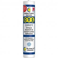 CT1 Grey Sealant and Construction Adhesive 290ml