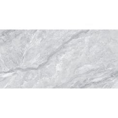 Cuarzo Grey Polished Wall & Floor Tile 60cm x 120cm
