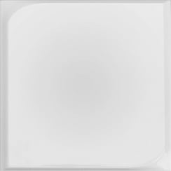Cube White 25.4cm x 25.4cm Wall Tile