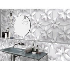 Deco 3D1 Rectified Porcelain 49.1cm x 98.2cm Wall & Floor Tile