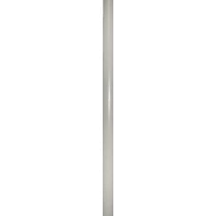 Definitions Light Grey Matt 1.5cm x 24.8cm Bullnose Border Tile