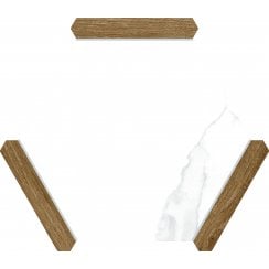 Denia Oak 22cm x 25cm Wall & Floor Tile