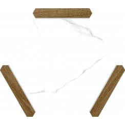 Denia Oak 22cm x 25cm Wall & Floor Tile