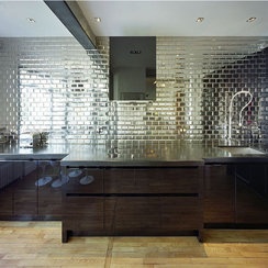 Glass Mirror Tiles
