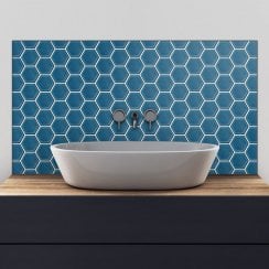 Hexagon 9.5cm x 9.5cm Mosaic