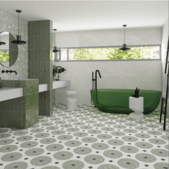 Octagon Terrazzo Tiles