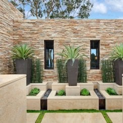 Outdoor Feature Wall