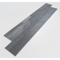 Desert Black Stone  15cm x 60cm Peel & Stick Panel Tile