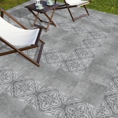 Design Decor 40cm x 40cm x 16mm Outdoor Floor Tile