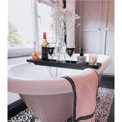 Devonstone Black Feature 33cm x 33cm Wall and Floor Tile
