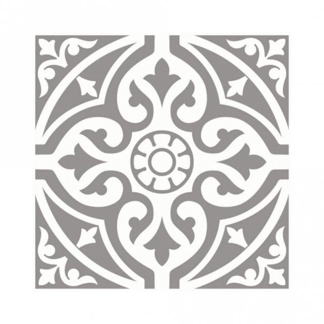 Devonstone Grey Feature 33cm x 33cm Wall and Floor Tile