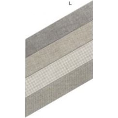 Diamond Fabric Chevron Taupe Left 40cm x 70cm Wall & Floor Tile
