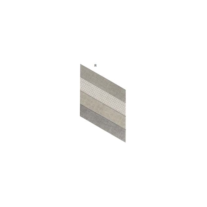 Diamond Fabric Chevron Taupe Right 40cm x 70cm Wall & Floor Tile