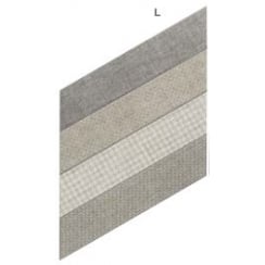 Diamond Fabric Chevron Taupe Right 40cm x 70cm Wall & Floor Tile