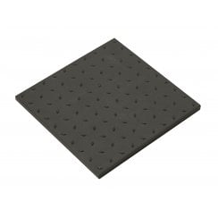 Diamond Studs Black 14.6cm x 14.6cm Floor Tile