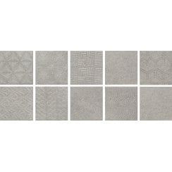 Dipsy Asphalt Fume 15cm x 15cm Wall Tile