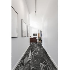 Domino Black 30cm x 120cm Wall & Floor Tile