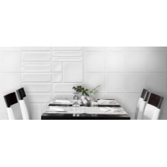 Dot Grey 12.6cm x 12.6cm Wall Tile
