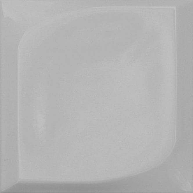 Dot Grey 12.6cm x 12.6cm Wall Tile
