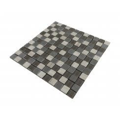 Elegance Brown 30cm x 30cm Peel & Stick Mosaic Tile