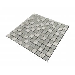 Elegance Grey 30cm x 30cm Peel & Stick Mosaic Tile