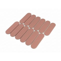 Elongate Grapefruit Pink Matt 29cm x 27.6cm (4.3cm x14.8cm) Mosaic Tile
