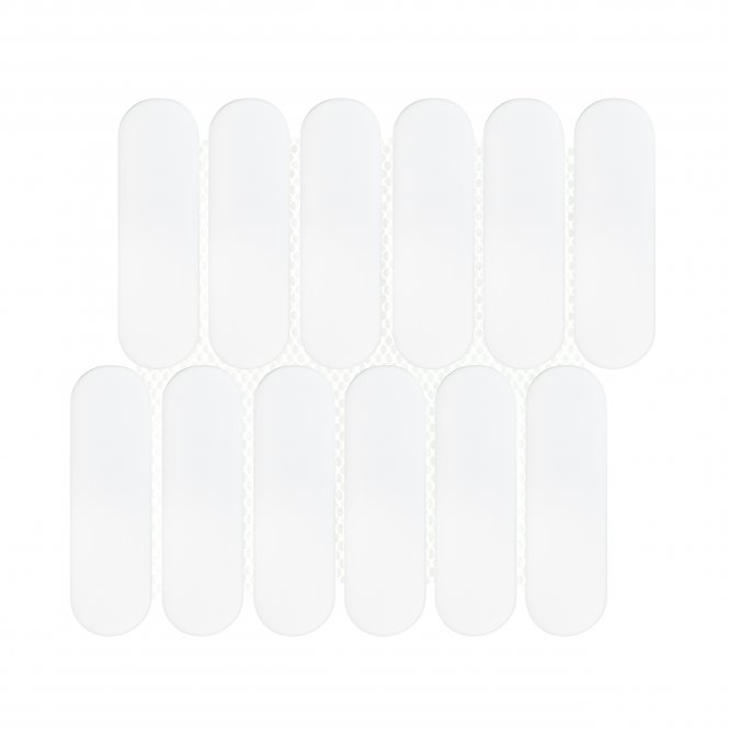 Elongate White Matt 29cm x 27.6cm (4.3cm x14.8cm) Mosaic Tile