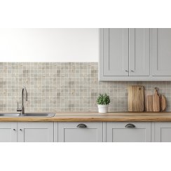 Enmallado Aymara Beige 30cm x 30cm (5cm x 5cm) Mosaic Tile