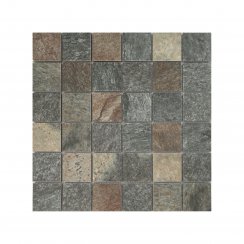 Enmallado Aymara Multicolour 30cm x 30cm (5cm x 5cm) Mosaic Tile